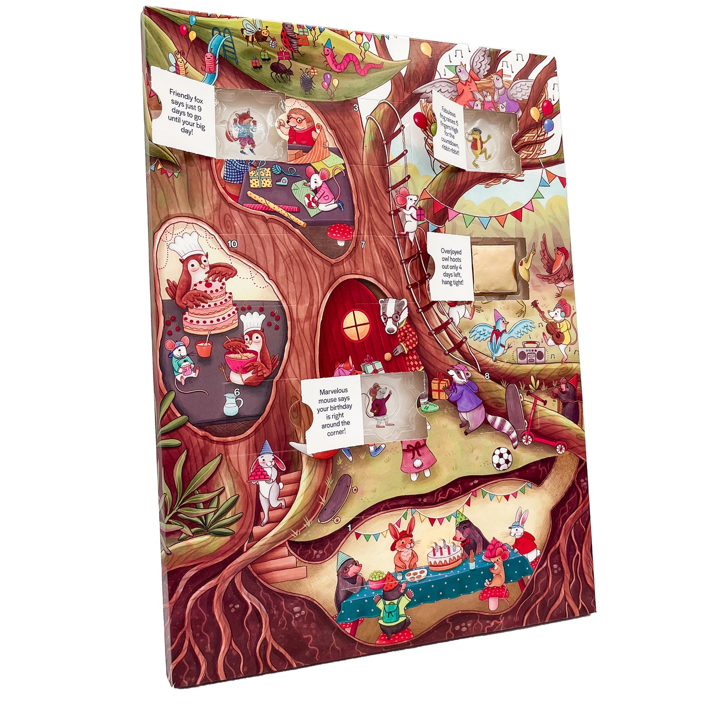 Woodland Creature Birthday Countdown