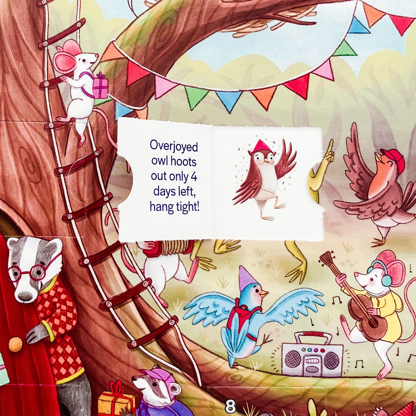 Woodland Creature Birthday Countdown